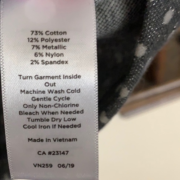 Talbots pullover polka dot shirt - Picture 5 of 5